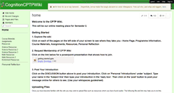 Desktop Screenshot of cognitioncptpwiki.wikispaces.com