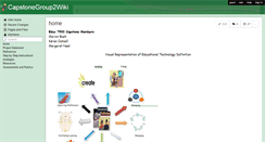 Desktop Screenshot of capstonegroup2wiki.wikispaces.com