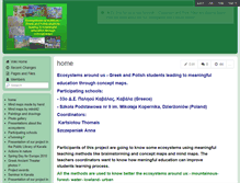 Tablet Screenshot of ecosystemsaroundus.wikispaces.com