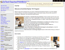 Tablet Screenshot of edtechteacherpnwboces.wikispaces.com