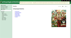 Desktop Screenshot of antropologia-simbolica.wikispaces.com