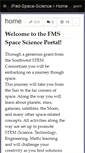Mobile Screenshot of ipad-space-science.wikispaces.com
