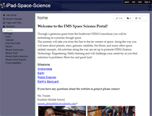 Tablet Screenshot of ipad-space-science.wikispaces.com