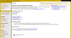 Desktop Screenshot of holyredeemerschool.wikispaces.com