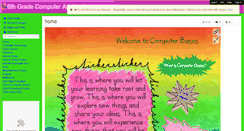 Desktop Screenshot of computerbasics-6thgrade.wikispaces.com