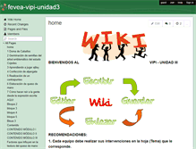 Tablet Screenshot of fevea-vipi-unidad3.wikispaces.com