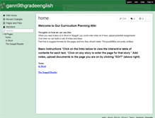 Tablet Screenshot of gann9thgradeenglish.wikispaces.com