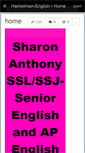 Mobile Screenshot of hackelman-english.wikispaces.com