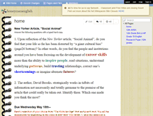 Tablet Screenshot of honeymanenglish.wikispaces.com