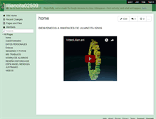 Tablet Screenshot of liliancita02509.wikispaces.com