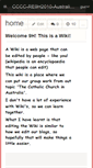 Mobile Screenshot of cccc-re9h-australian-catholic-church.wikispaces.com