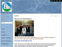 Tablet Screenshot of fdlrsregion3curriculumvisuals.wikispaces.com