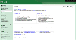 Desktop Screenshot of fysikb.wikispaces.com