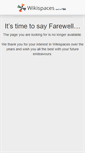 Mobile Screenshot of pilgreenenglish.wikispaces.com