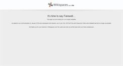 Desktop Screenshot of moronepedia.wikispaces.com