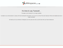 Tablet Screenshot of maths-wiki.wikispaces.com
