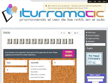 Tablet Screenshot of iturramatic.wikispaces.com