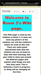 Mobile Screenshot of hornbyroom3.wikispaces.com