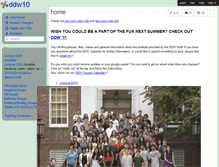 Tablet Screenshot of ddw10.wikispaces.com