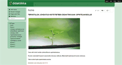 Desktop Screenshot of didaktiikka.wikispaces.com
