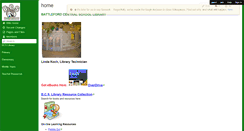 Desktop Screenshot of bcslibrary.wikispaces.com
