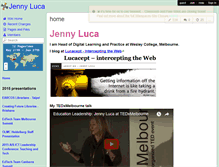 Tablet Screenshot of jennyluca.wikispaces.com