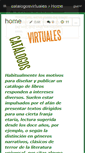 Mobile Screenshot of catalogosvirtuales.wikispaces.com