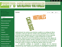 Tablet Screenshot of catalogosvirtuales.wikispaces.com