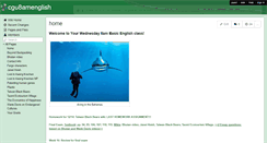 Desktop Screenshot of cgu8amenglish.wikispaces.com