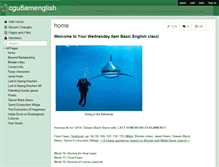 Tablet Screenshot of cgu8amenglish.wikispaces.com