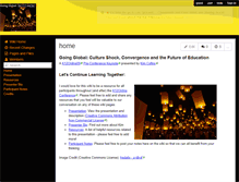 Tablet Screenshot of going-global.wikispaces.com