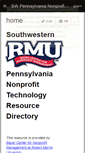 Mobile Screenshot of nonprofit-tech-resource-directory.wikispaces.com