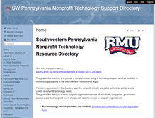 Tablet Screenshot of nonprofit-tech-resource-directory.wikispaces.com