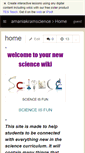 Mobile Screenshot of amaniakramscience.wikispaces.com