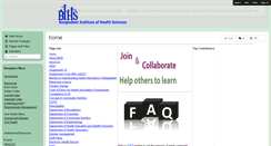 Desktop Screenshot of bihs-wiki.wikispaces.com