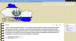 Desktop Screenshot of iamselsalvador.wikispaces.com
