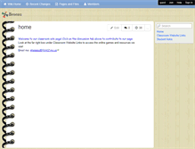 Tablet Screenshot of beseau.wikispaces.com