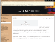 Tablet Screenshot of latradicionnoseheredaseconquista.wikispaces.com
