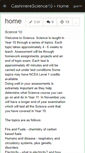 Mobile Screenshot of cashmerescience10.wikispaces.com