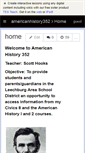 Mobile Screenshot of americanhistory352.wikispaces.com