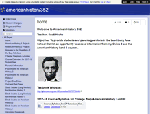 Tablet Screenshot of americanhistory352.wikispaces.com