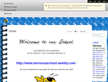 Tablet Screenshot of hermosaschool.wikispaces.com