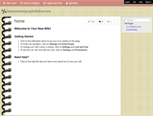 Tablet Screenshot of lamateriasuspropiedadesyusos.wikispaces.com