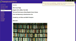 Desktop Screenshot of framptonwiki541a.wikispaces.com