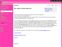 Tablet Screenshot of layton.wikispaces.com