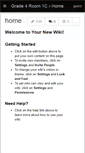 Mobile Screenshot of grade4klingner.wikispaces.com