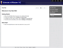Tablet Screenshot of grade4klingner.wikispaces.com
