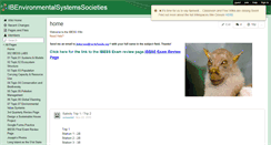 Desktop Screenshot of ibenvironmentalsystemssocieties.wikispaces.com