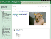 Tablet Screenshot of ibenvironmentalsystemssocieties.wikispaces.com