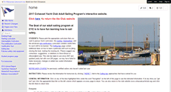 Desktop Screenshot of adultsailing.wikispaces.com